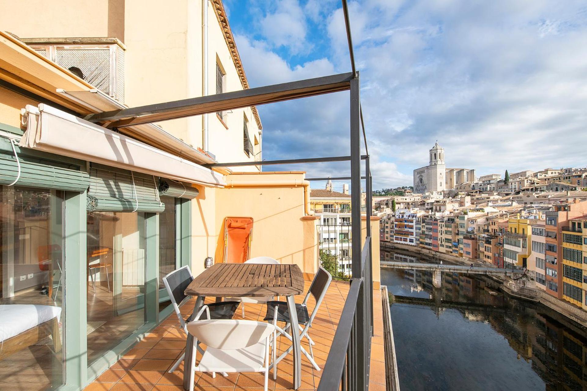 Sleep & Stay Luxury Top Floor Apt With Terrace Girona Luaran gambar