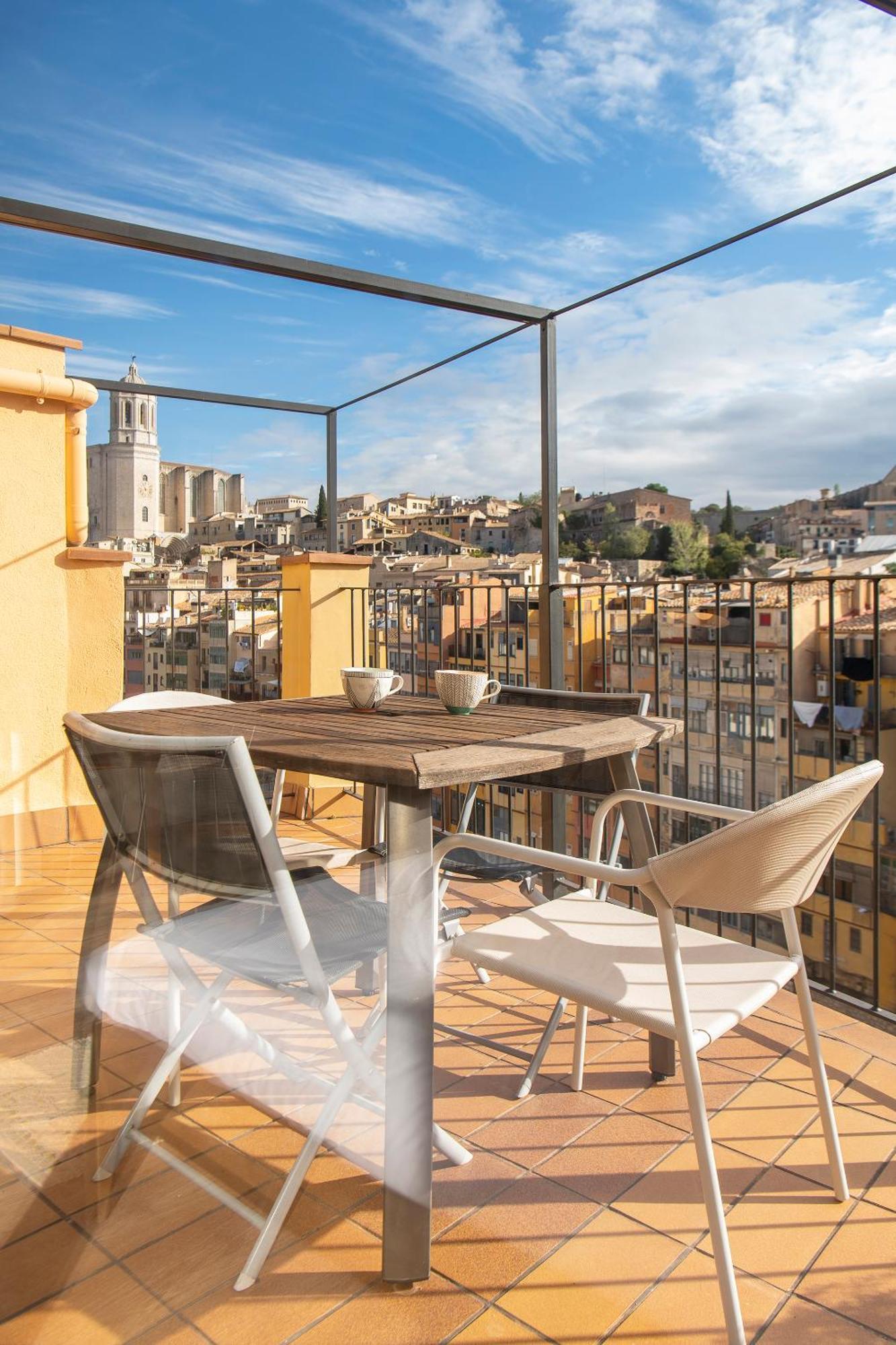 Sleep & Stay Luxury Top Floor Apt With Terrace Girona Luaran gambar